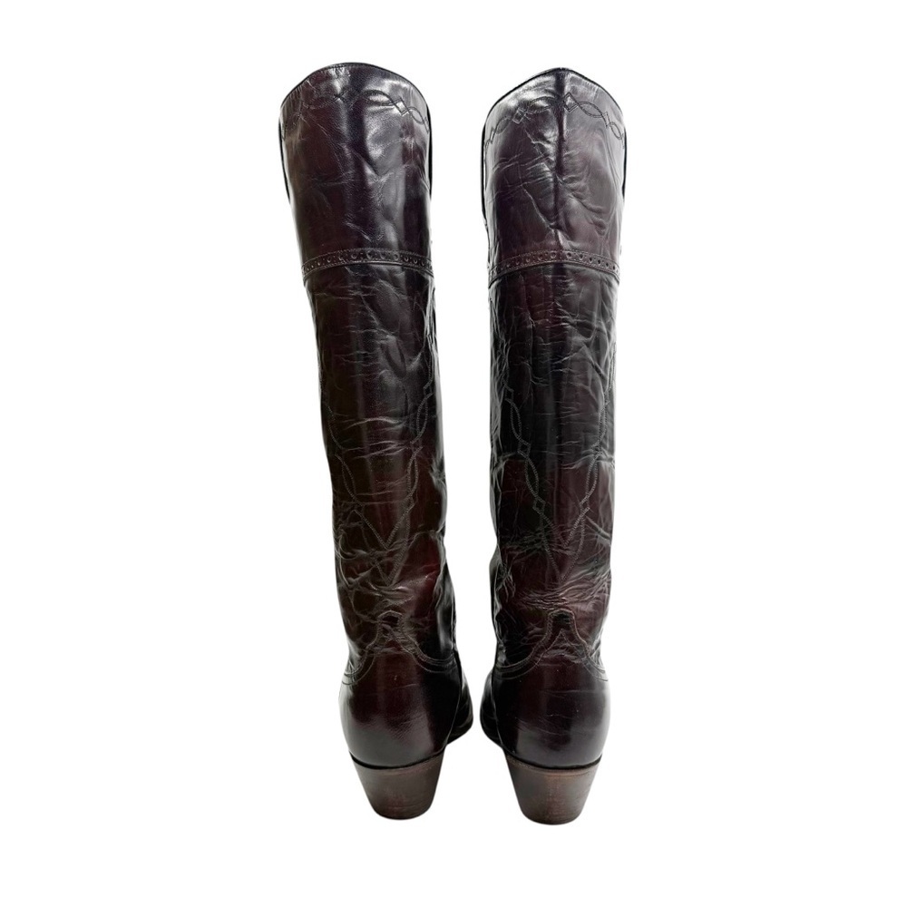 DANPOST VINTAGE Tall Cowboy Boots Women's 8 - Picture 6 of 12